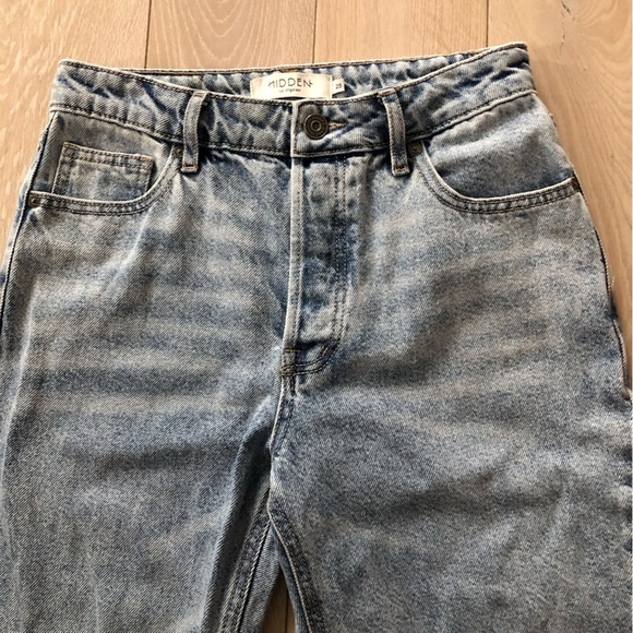 Hidden Los Angeles Mom Jeans Light Wash Size 25 - Picture 9 of 13